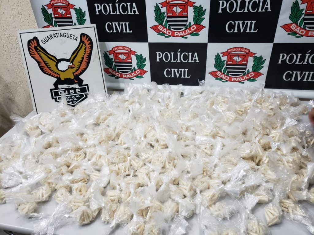 Polícia Civil apreende 4 quilos de cocaína em Lorena