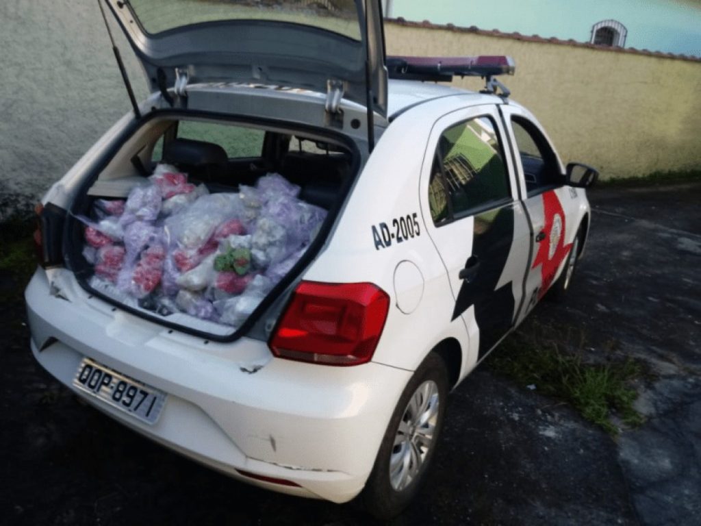 PM apreende mais de 50 kg de drogas em Caraguá