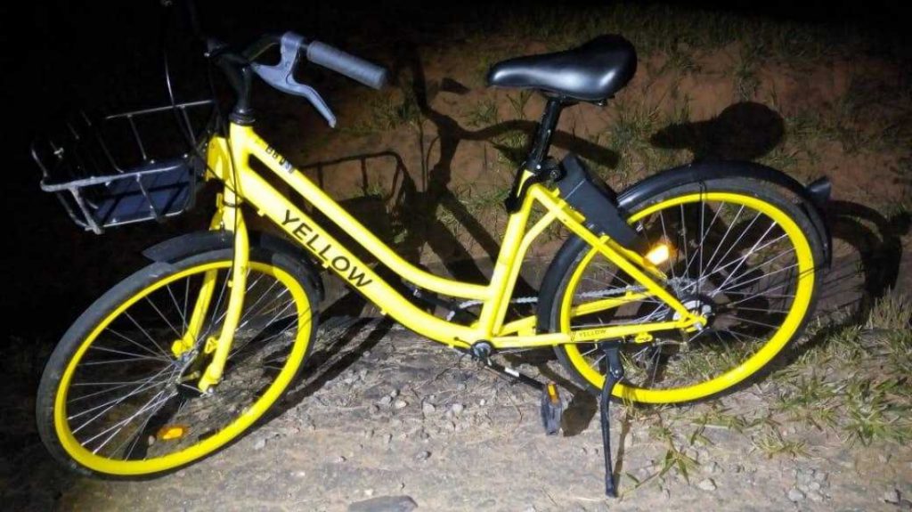 Homem é detido com bicicleta compartilhada na Tamoios
