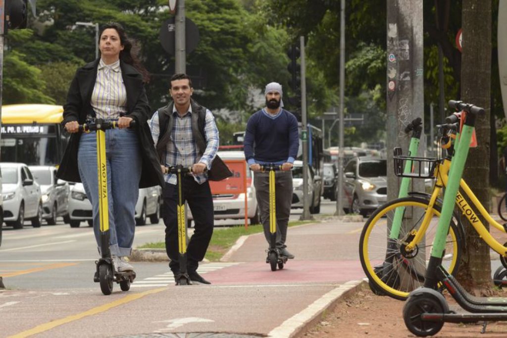 Grin e Yellow anunciam preço especial para aluguel de patinetes em São José