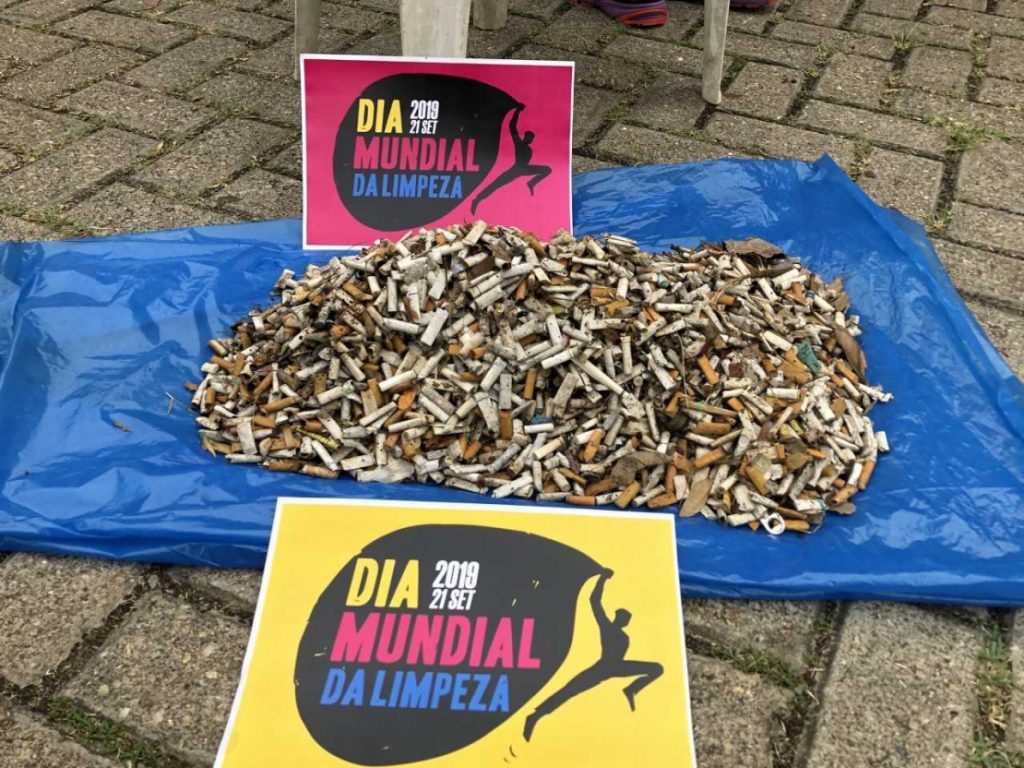 Mais de 100 kg de lixo são recolhidos no Dia Mundial da Limpeza em São José