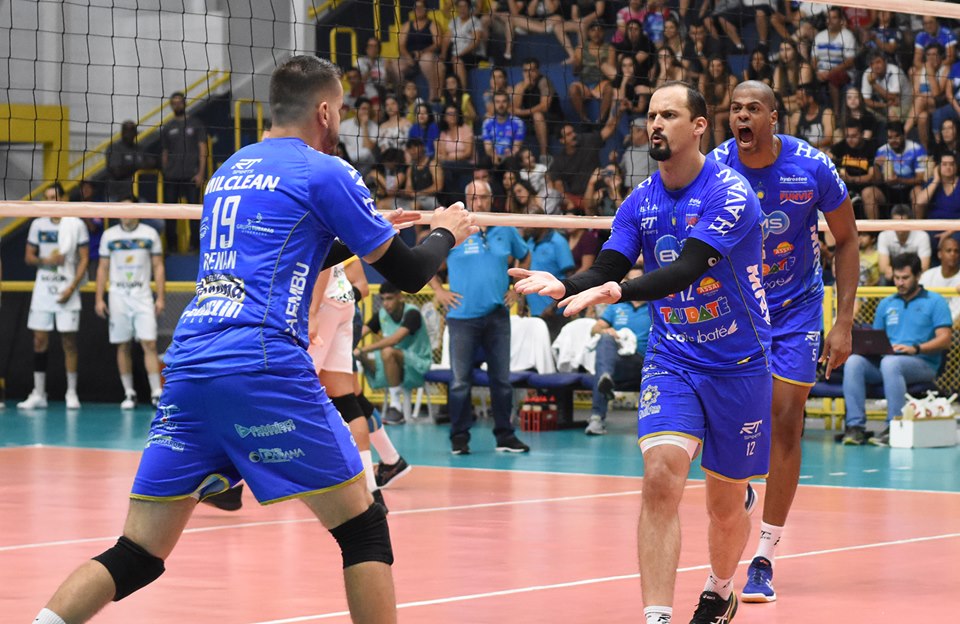 No duelo entre líderes, Vôlei Taubaté enfrenta o Campinas pelo Campeonato Paulista