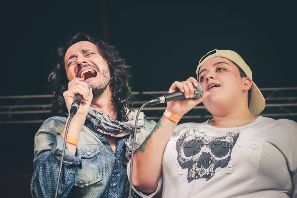 Tuia Lencione e Ana Vilela no Festival Viva Mantiqueira São Francisco Xavier