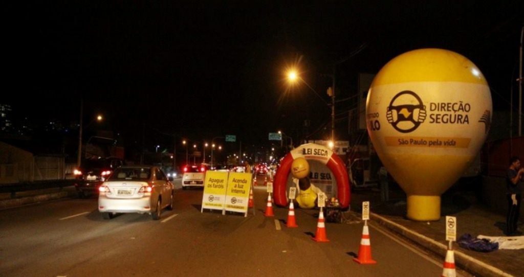 Blitz da Lei Seca terá força-tarefa durante o Vale Music Fest em São José