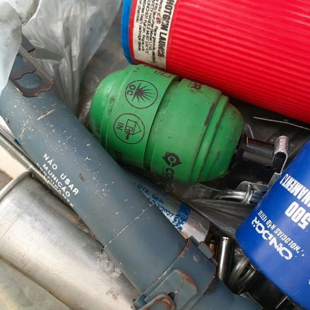 Possíveis explosivos são encontrados próximos ao CDP do Putim