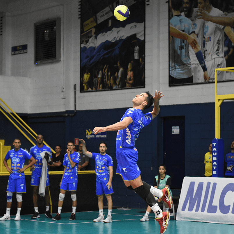 Vôlei Taubaté enfrenta o Ribeirão pelas quartas de final do Campeonato Paulista