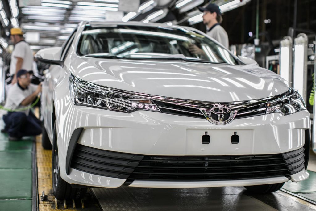 Toyota é a montadora mais valiosa