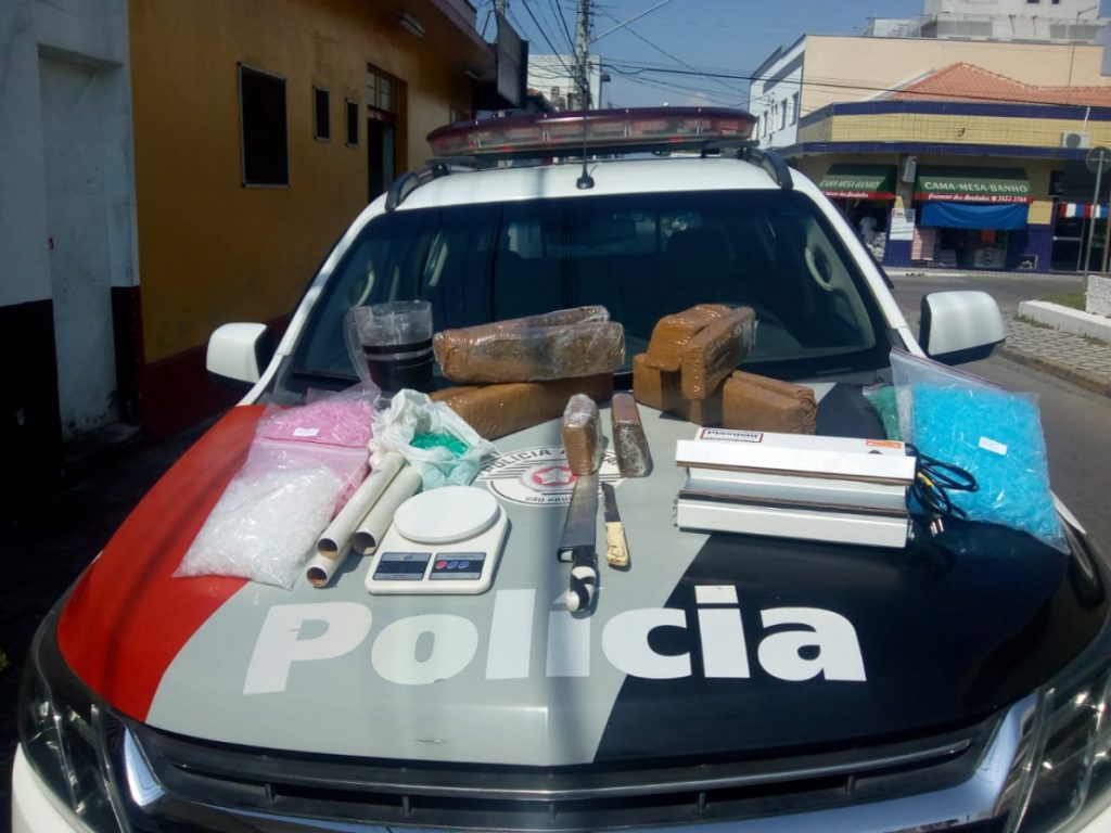 Polícia apreende mais de 10 quilos de maconha em Caçapava