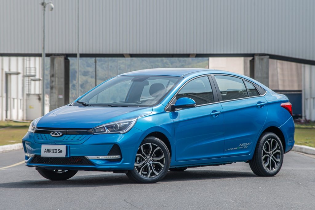 Conheça o Arrizo elétrico, que a Caoa Chery apresentou nesta terça-feira em São Paulo