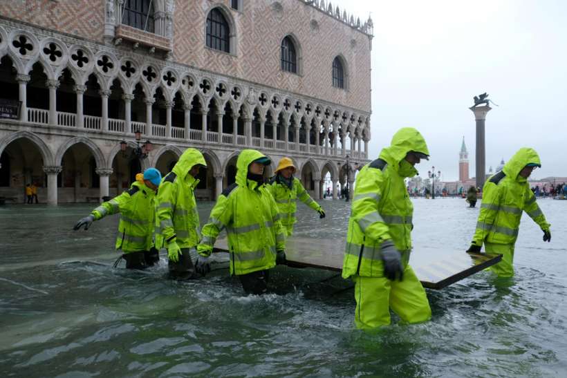 Veneza tem a maior maré dos últimos 50 anos