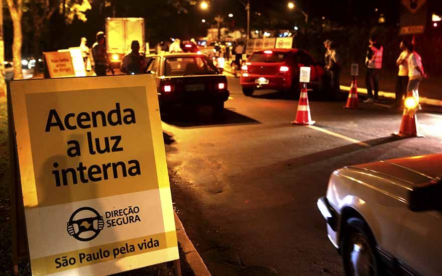 PRF faz Blitz da Lei Seca em evento estudantil em São José