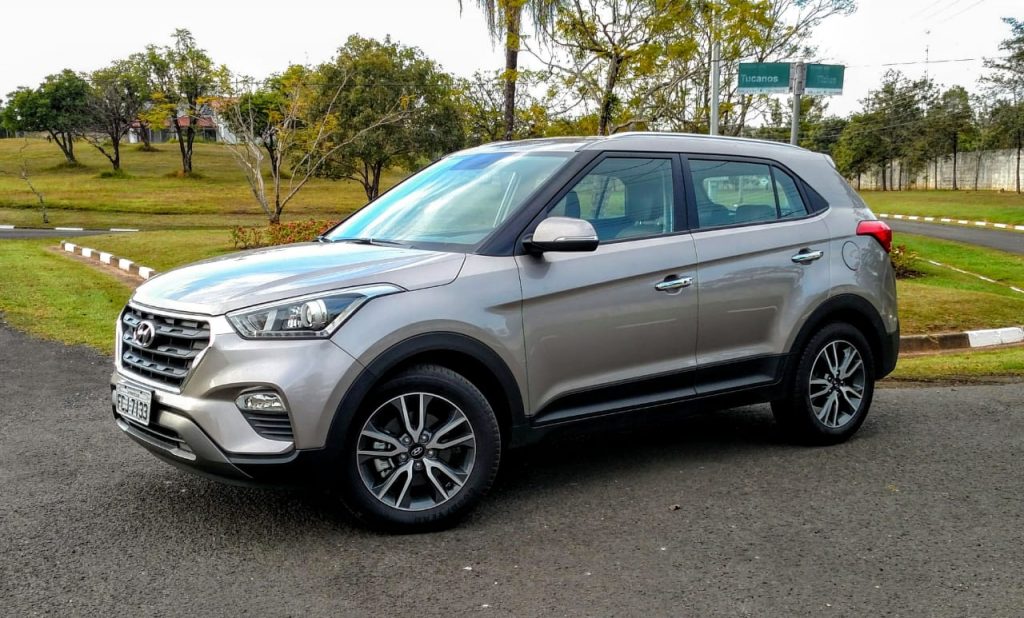 Andando de Creta, o SUV da Hyundai