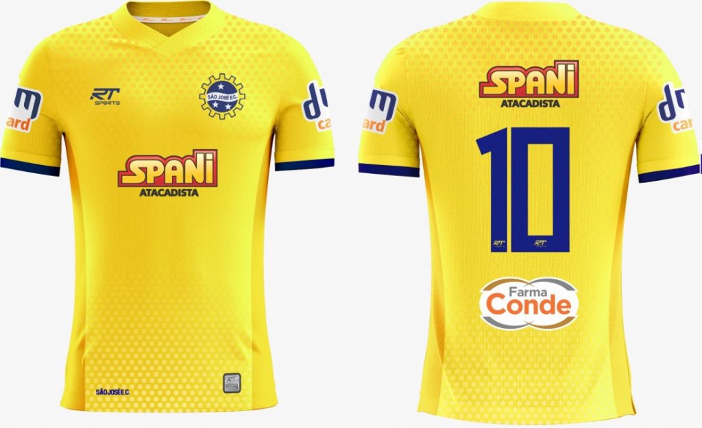 Com referência a pontos históricos de São José, Águia define uniformes para temporada 2020