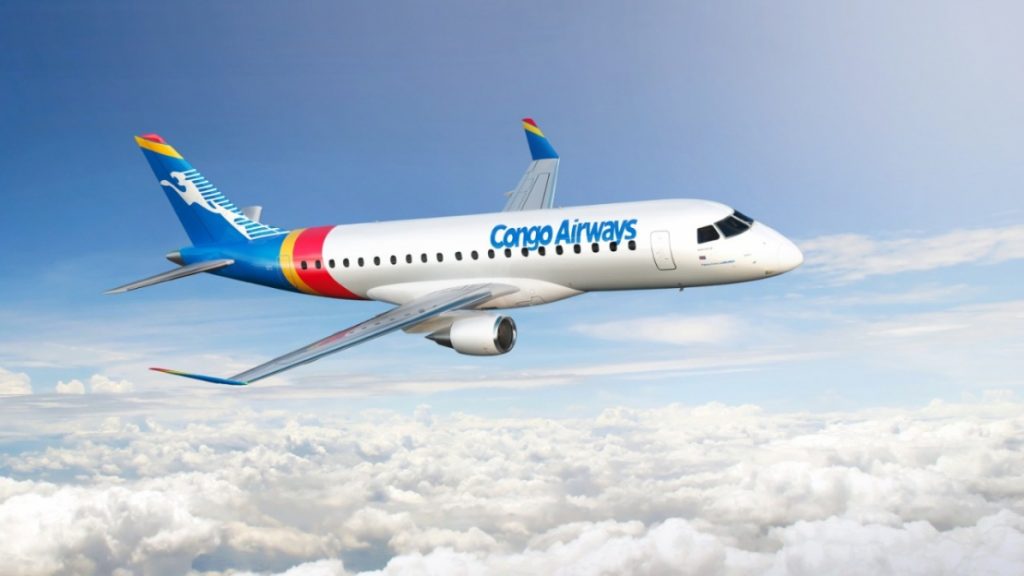 Congo Airways assina pedido de jatos E175 da Embraer por US$ 194 milhões