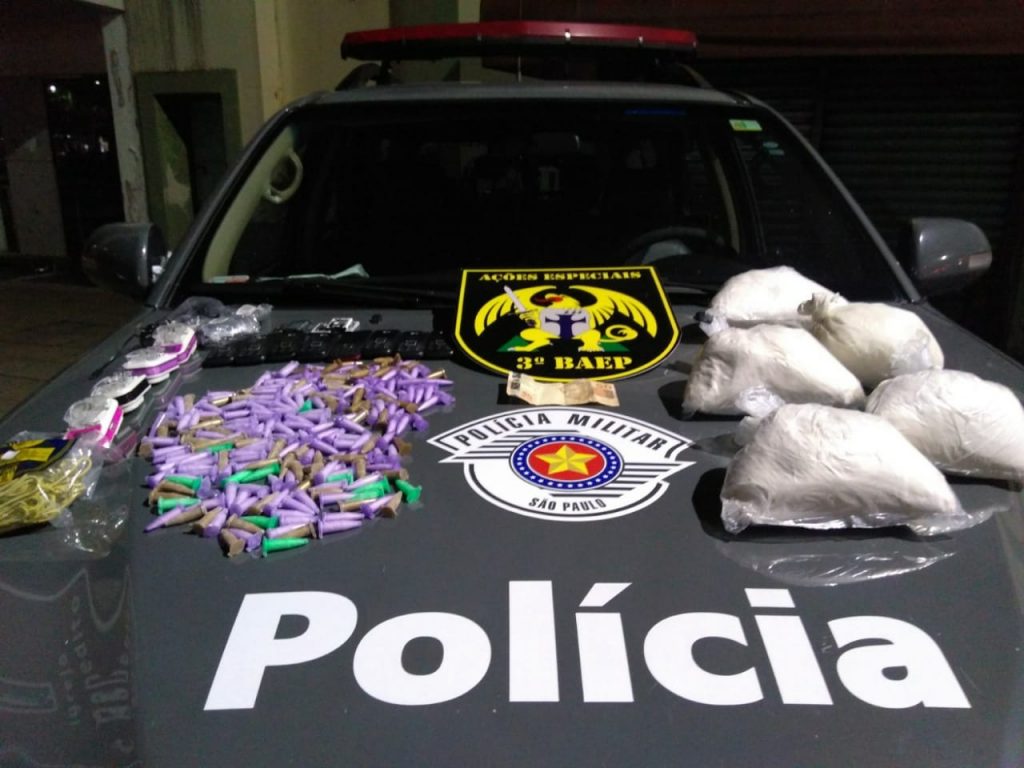 Rapaz é preso com cinco quilos de cocaína em São José dos Campos