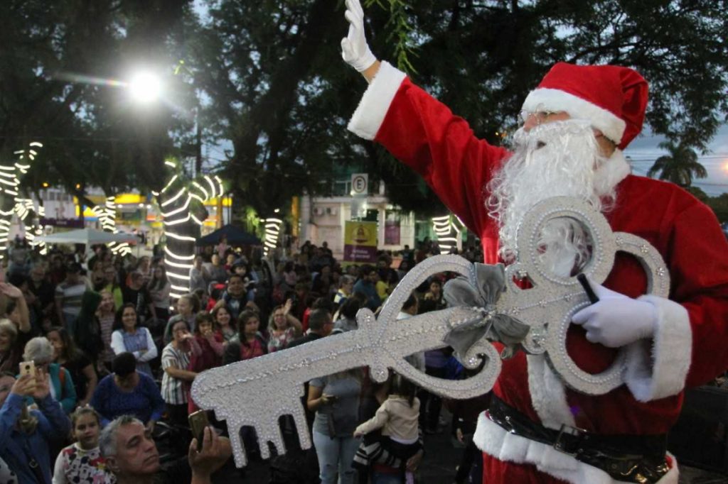 Papai Noel chega nesta sexta-feira em Jacareí