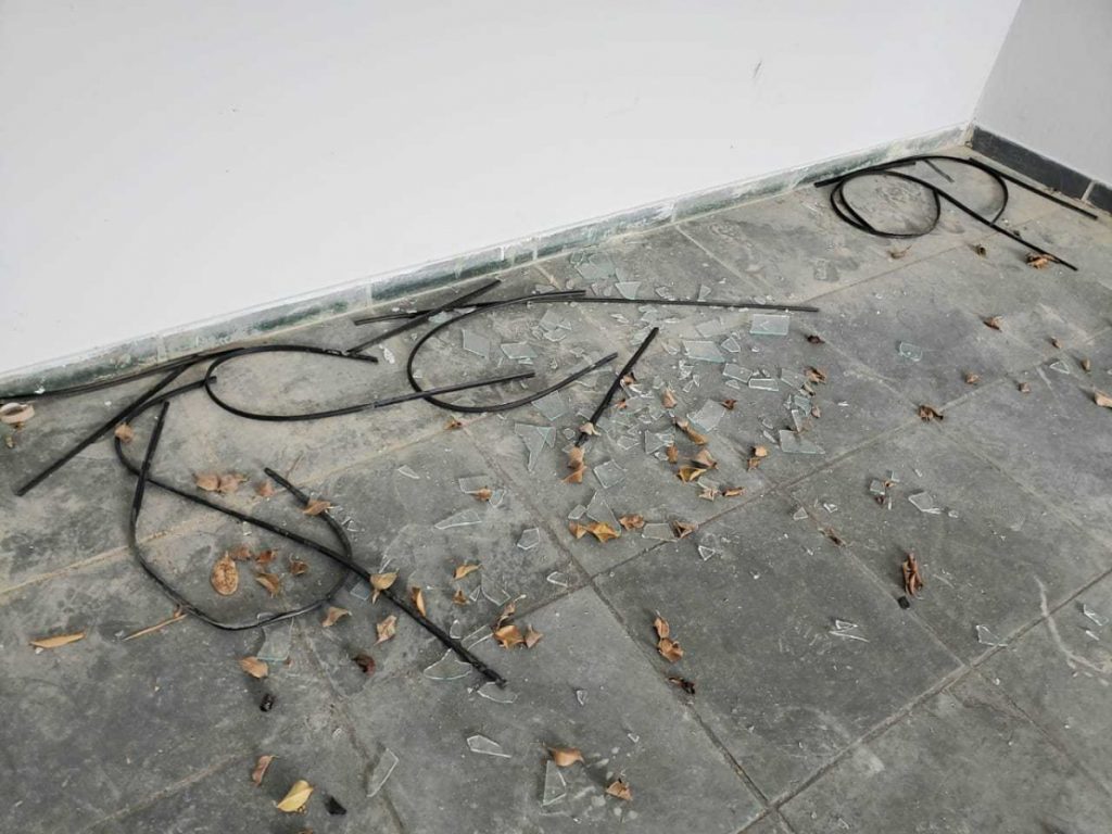 Obra de creche é alvo de vandalismo em São Sebastião