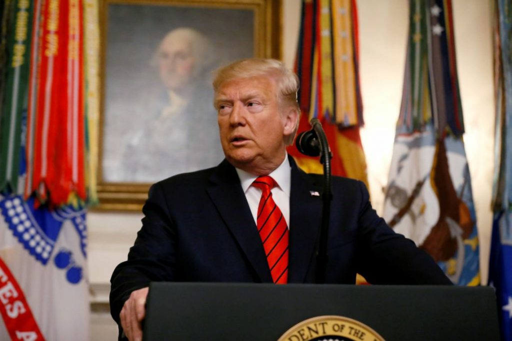 Trump diz que morte de general foi para parar uma guerra, não começar
