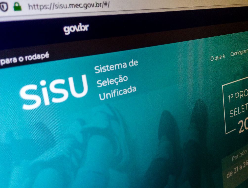 Terminam hoje inscrições para o Sisu do primeiro semestre