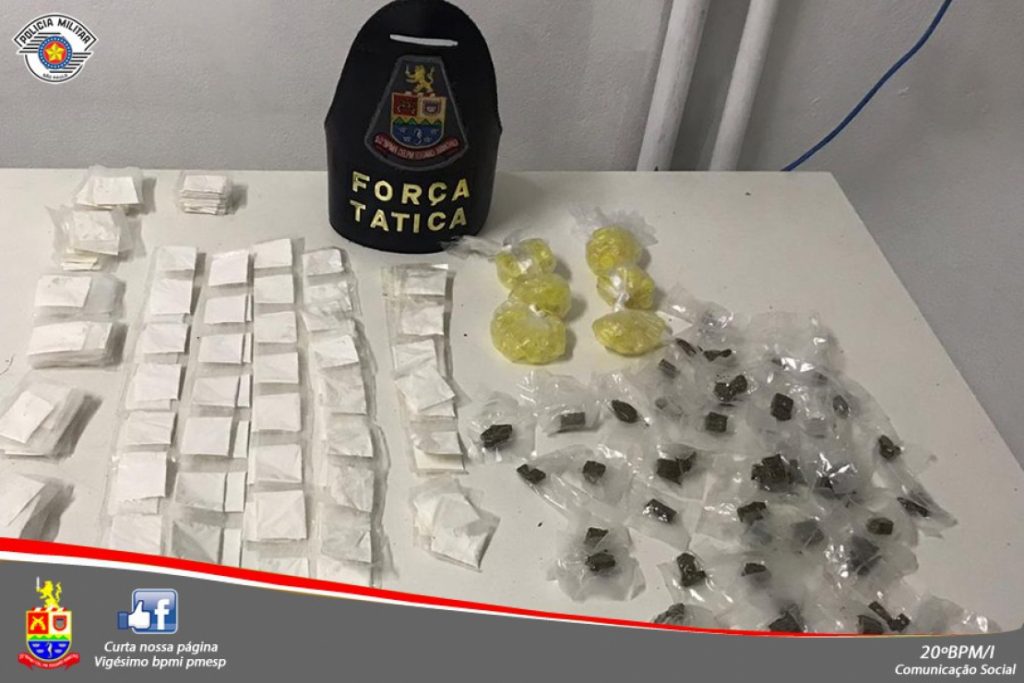Adolescente foragido da Fundação Casa é detido por tráfico de drogas em Caraguá