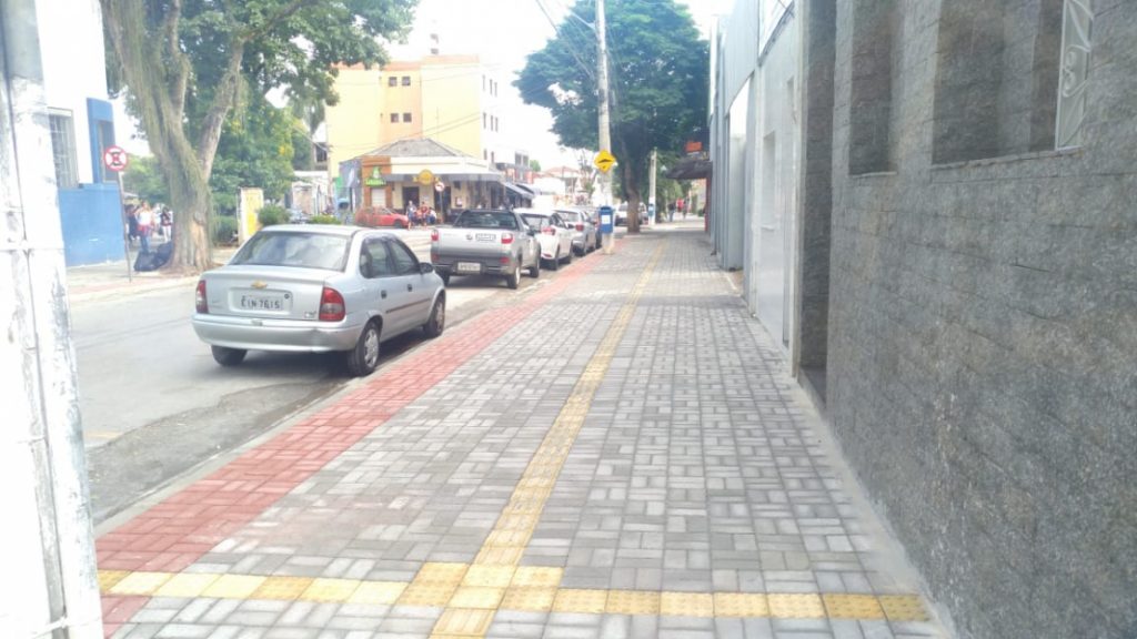 Segunda etapa de obras em calçadas vai custar R$ 6,1 milhões em Taubaté