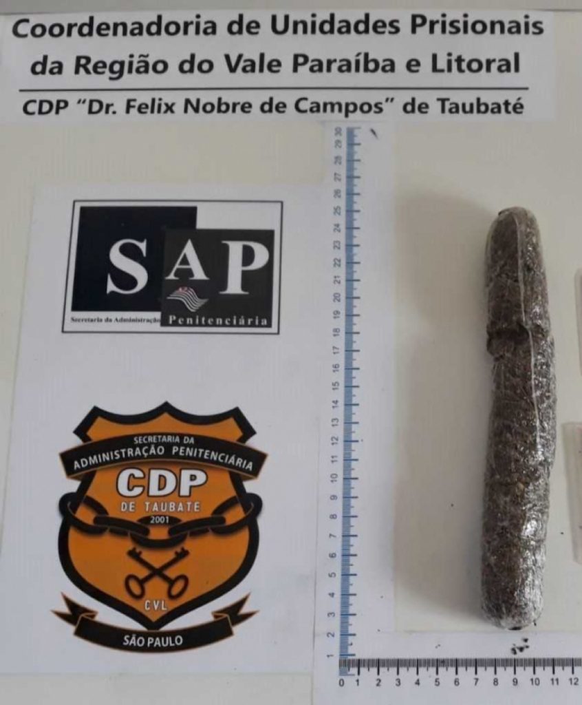 Filha de detento é barrada ao tentar entrar com drogas no CDP de Taubaté