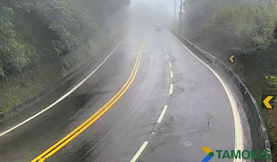 Rodovia dos Tamoios tem risco de interdição por alto volume de chuvas