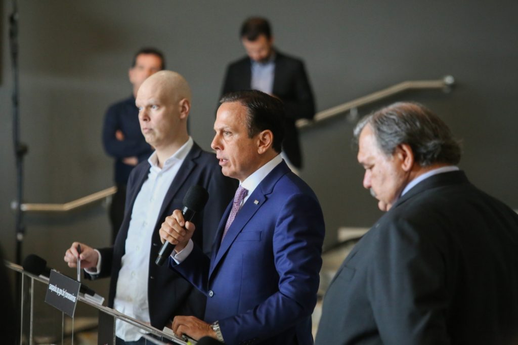 Doria anuncia estado de calamidade pública no estado de SP