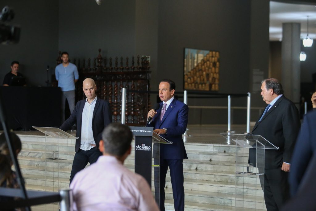 Doria decreta quarentena em todo o estado a partir de terça-feira