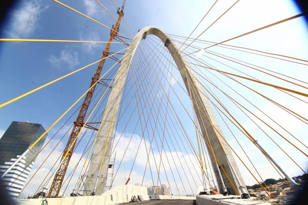 Quarentena atrasa entrega do Arco da Inovação