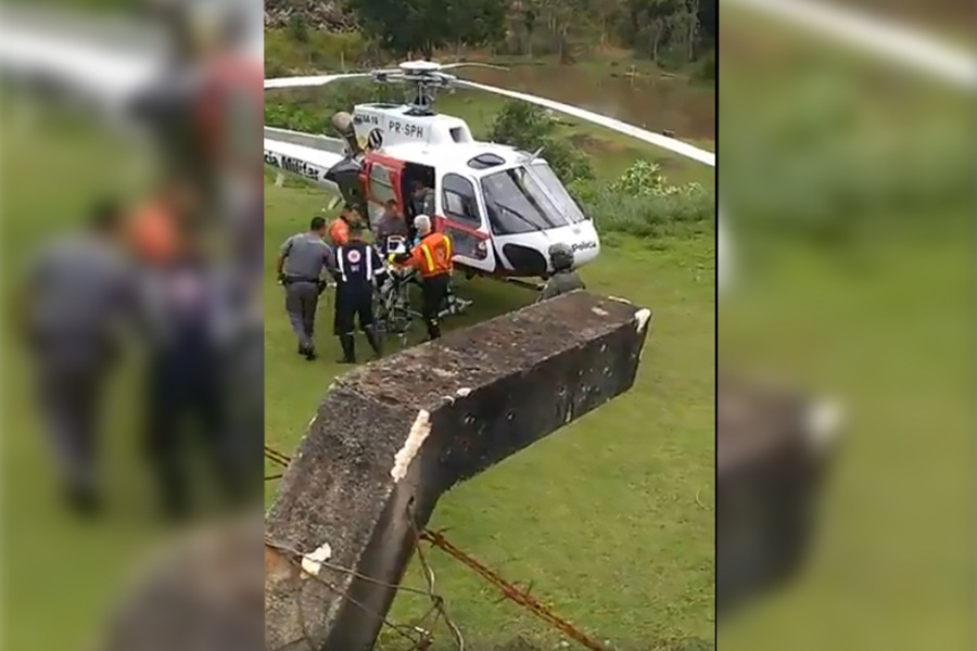 Mãe e filho ficam feridos após atropelamento no Putim em São José