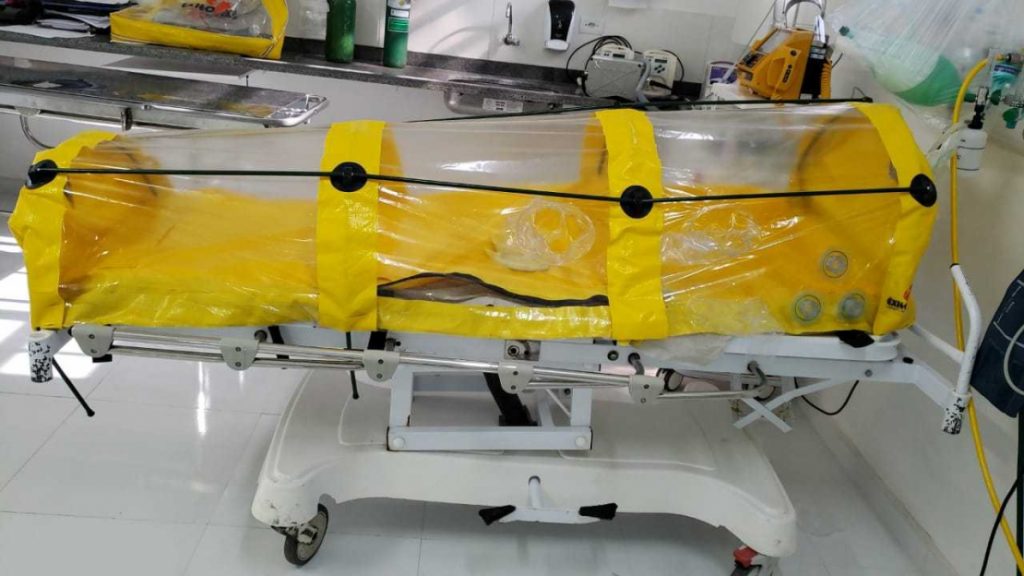 São Sebastião adquire cápsulas para transporte de pacientes com coronavírus