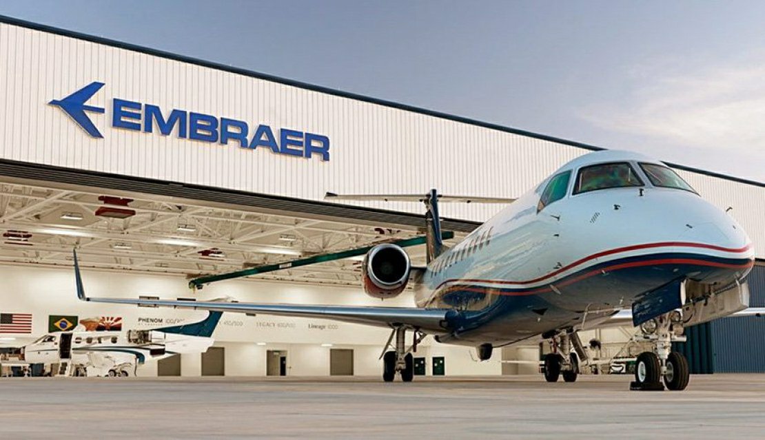 Ações da Embraer disparam após conversas com a Lufthansa