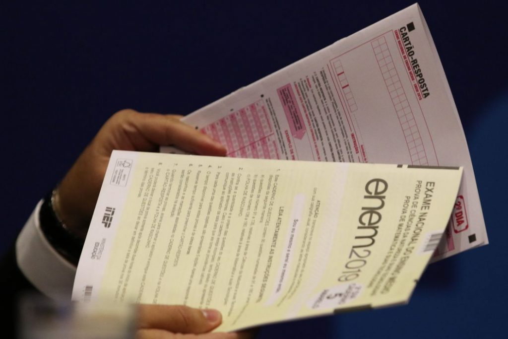 Inscrições para o Enem 2020 começam na próxima segunda-feira