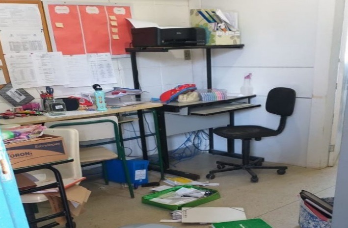 Escola é furtada e vandalizada em São Sebastião