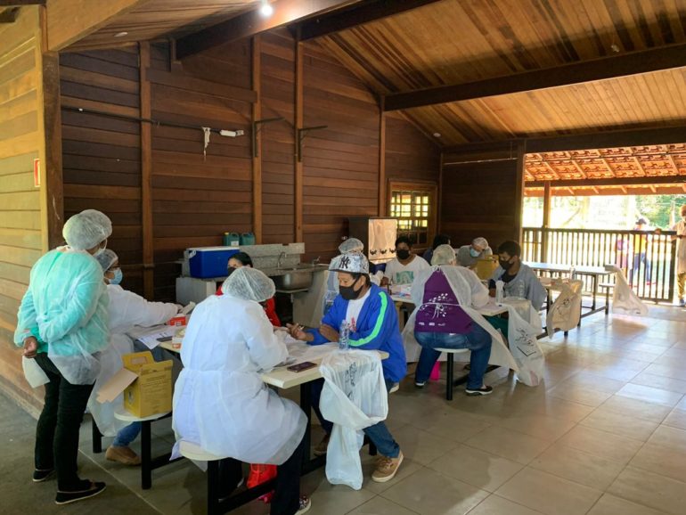 Ubatuba realiza testes de Covid-19 em aldeias indígenas