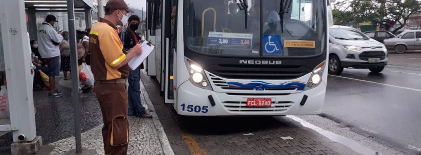 Prefeitura de Caraguatatuba autua Praiamar por lotação e falta de limpeza de nos ônibus
