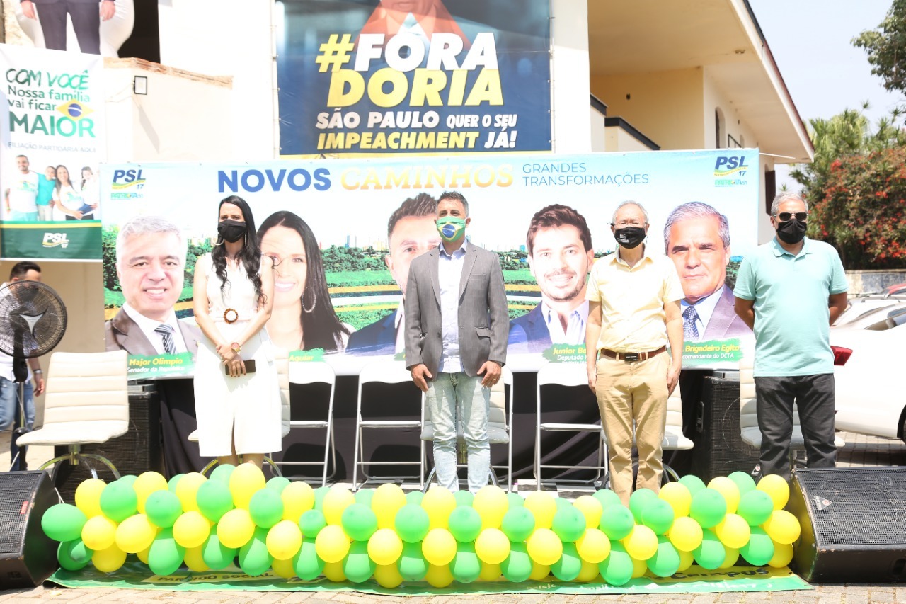 PSL oficializa chapa com Anderson Senna e Coronel Paiva à eleição municipal em São José dos Campos