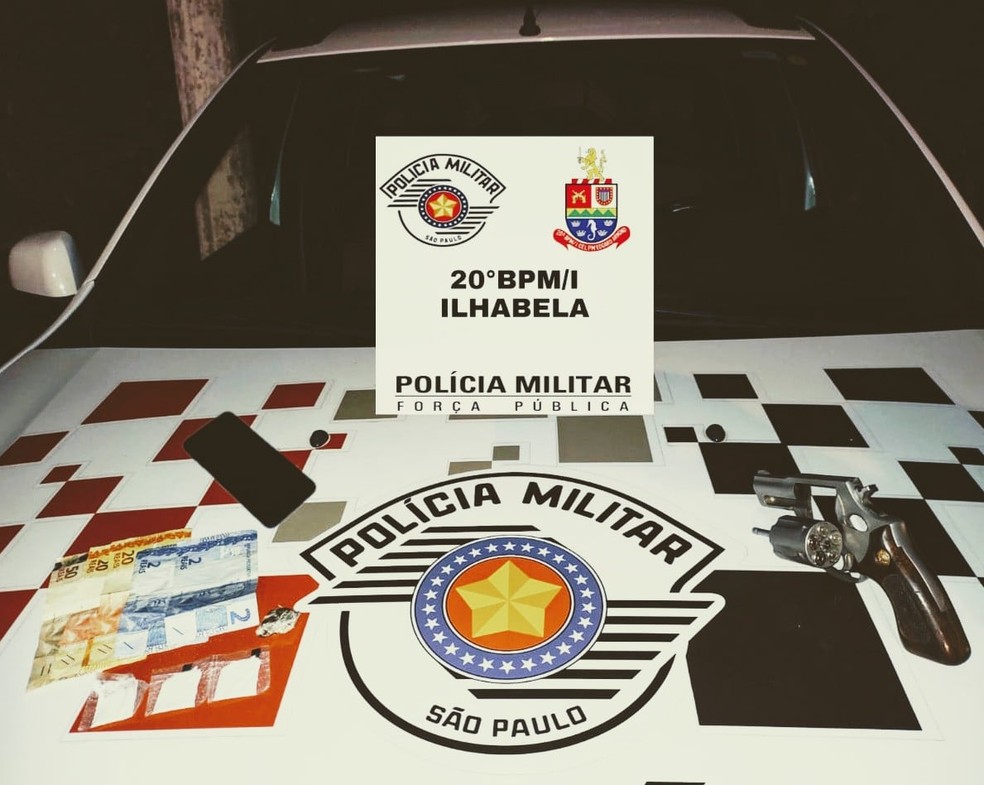 Homem é preso com arma em Ilhabela e é liberado após pagar fiança