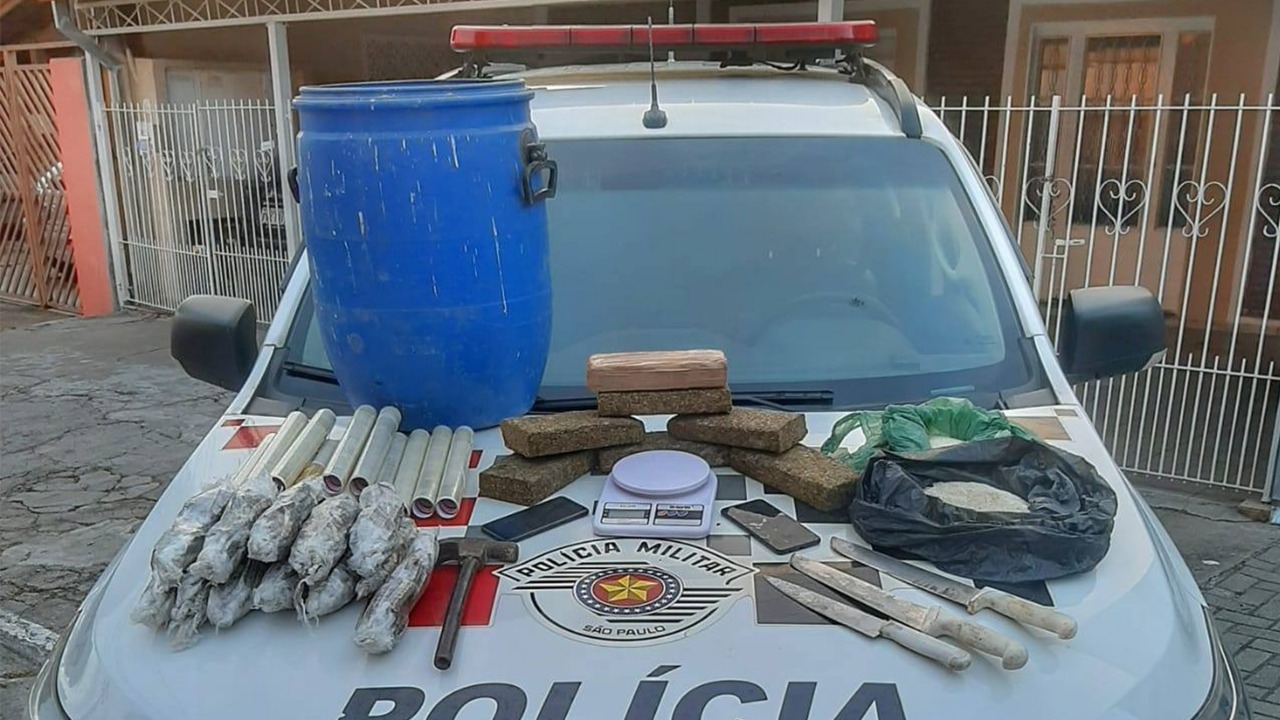 Polícia Militar localiza armazém de drogas em São José dos Campos