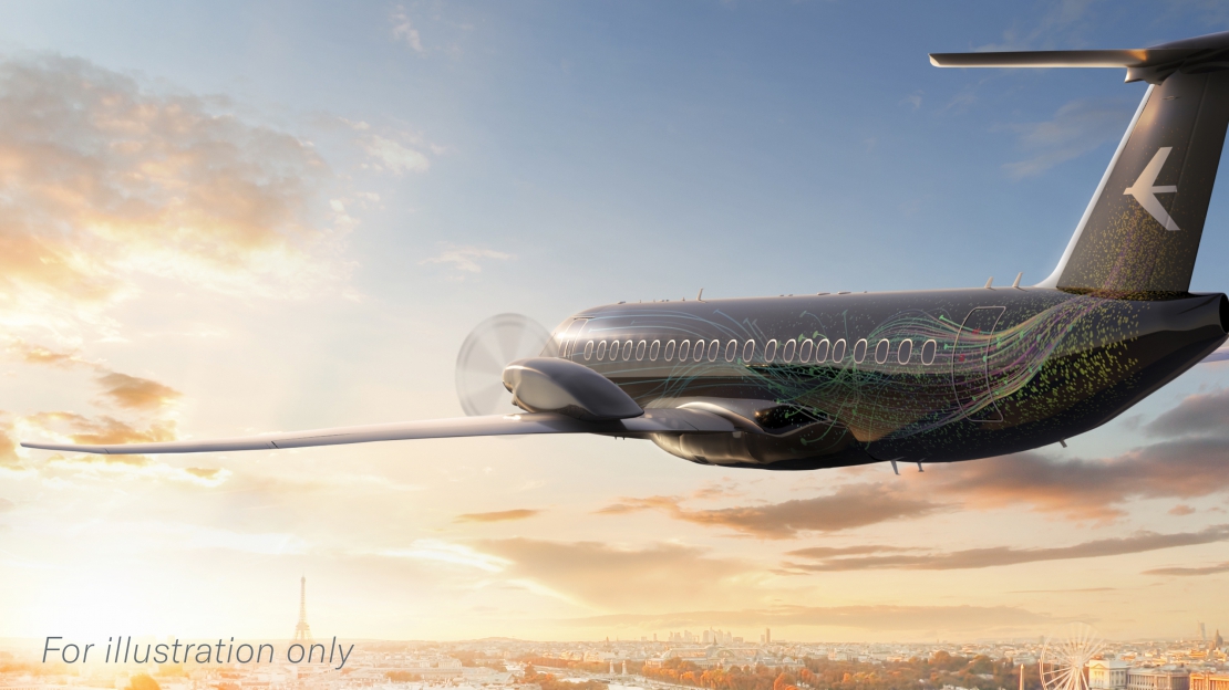 Embraer divulga a primeira imagem do novo avião turboélice