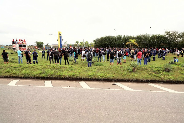 Trabalhadores da Gerdau fazem paralização pela Campanha Salarial