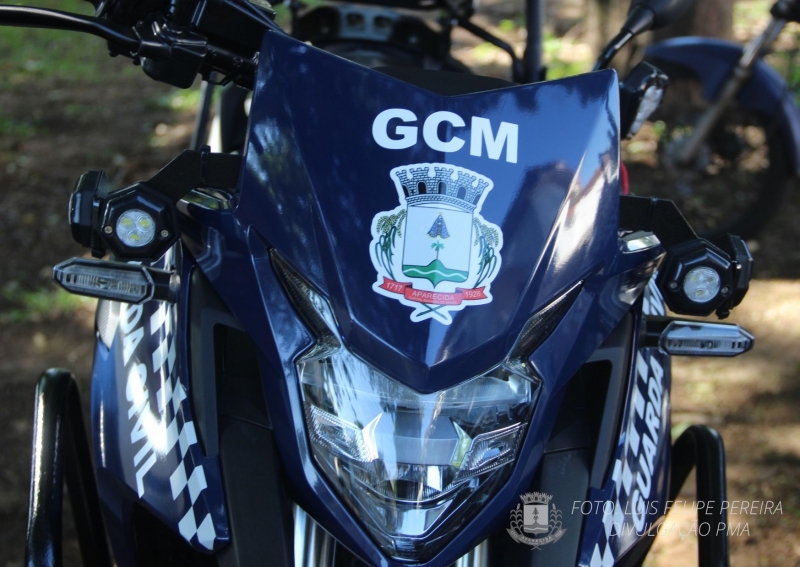 GCM de Aparecida recebe novas motocicletas