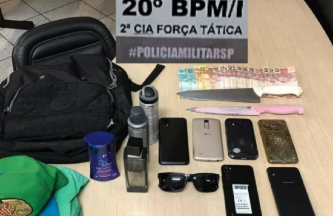 Duas pessoas são presas após assalto à residência em Caraguatatuba