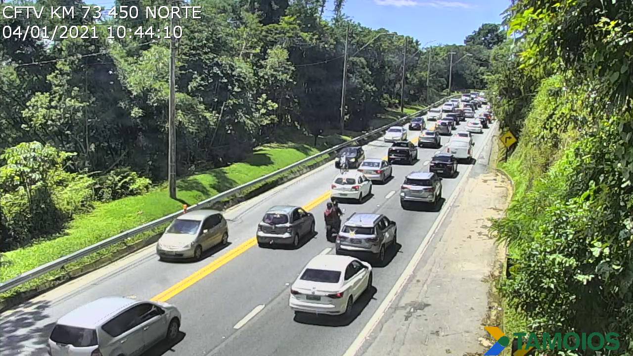 Rodovia dos Tamoios está fora do estado de alerta para interdição