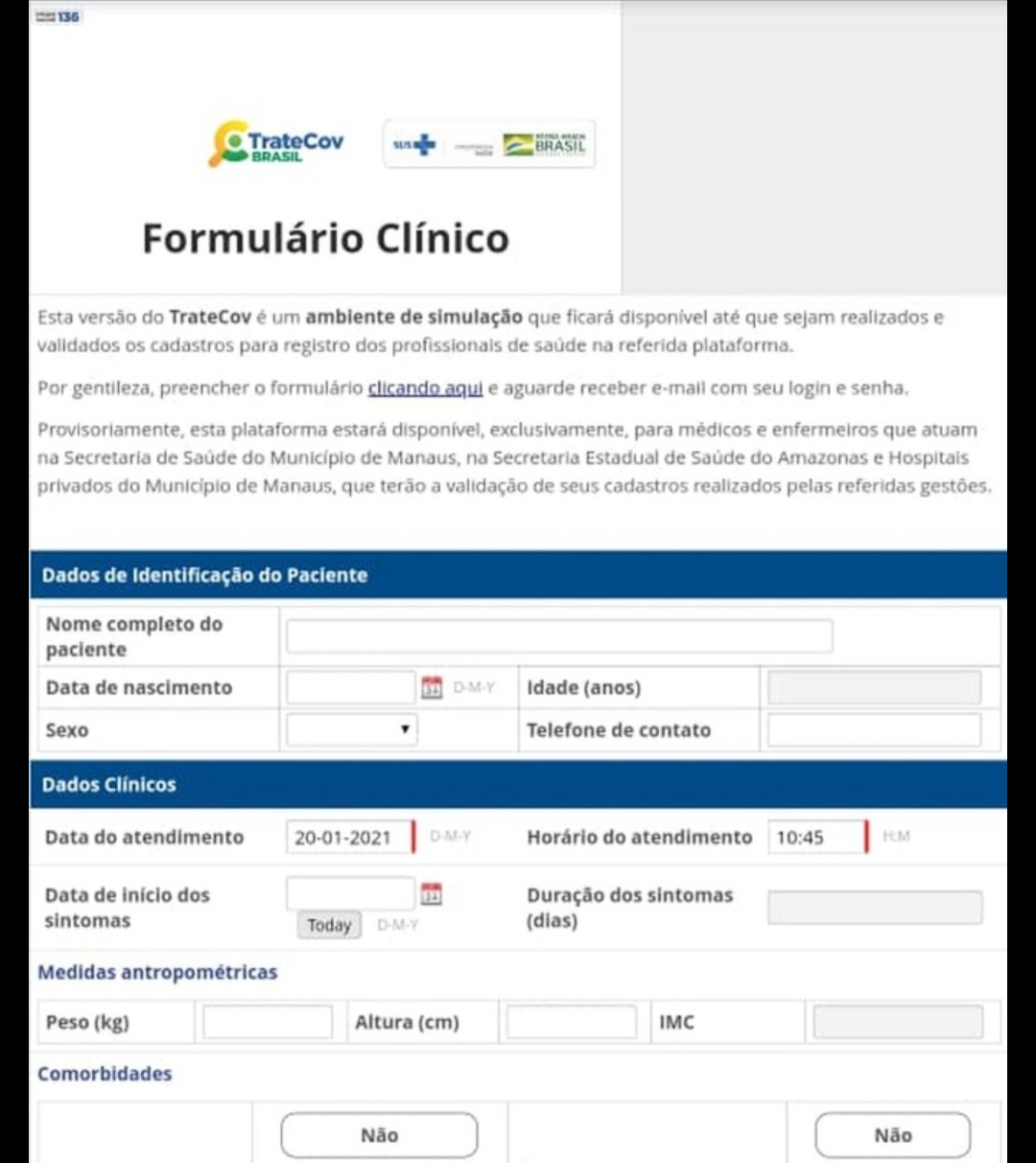 Ministério da Saúde retira do ar aplicativo TrateCOV