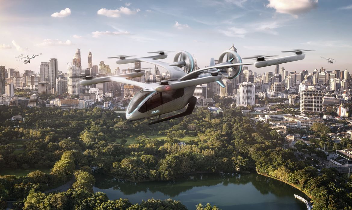 Veículo de decolagem e pouso vertical será destinado a passageiros
