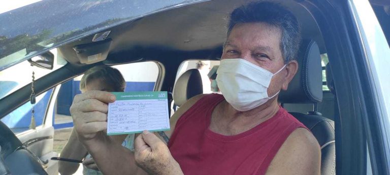 Número de vacinados supera o de infectados em Taubaté