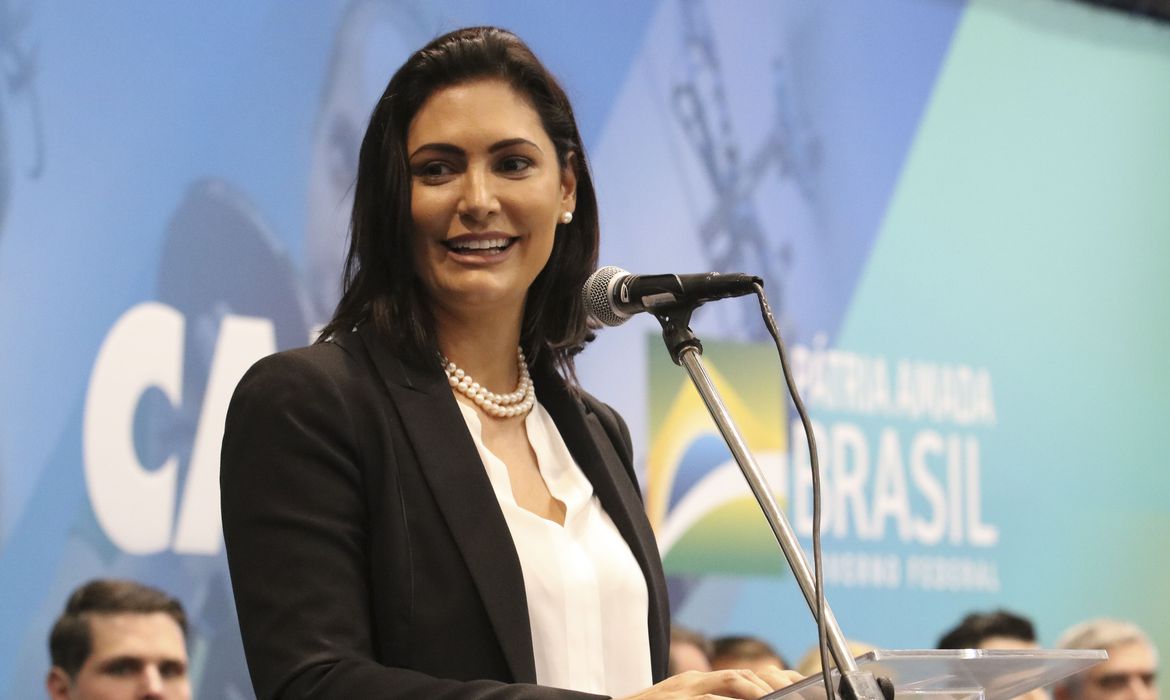 Michelle Bolsonaro visita Aparecida nesta sexta-feira