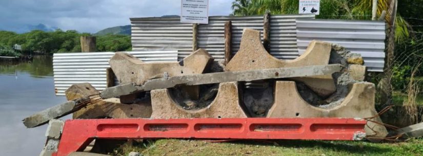 Secretaria do Meio Ambiente de Caraguatatuba detém atividades de marina às margens do rio Juqueriquerê